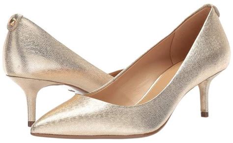 michael kors flex kitten gold|michael kors high heels.